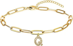New Women's Fashion Initial Letter Bracelet