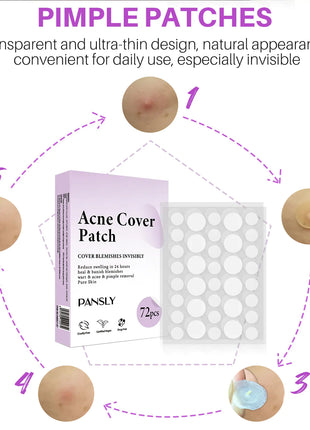 Acne Patch Skin Care - 72 Pcs