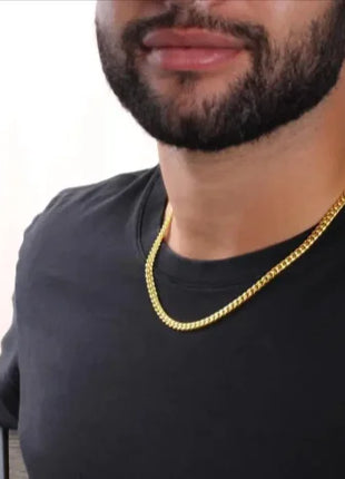 14K Gold Cuban Link Necklace – Premium Gift Set