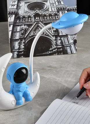 Astronaut Moon Night Light LED Desk Lamp
