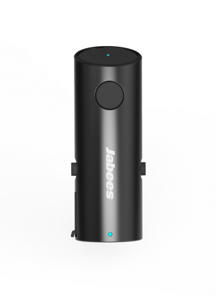 Black electronic device with 'Jabees' branding on a white background
