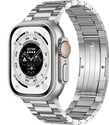 Metal Smart Watch Strap for iPhone