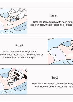 Aloe Hair Removal Cream for Body and Leg Hair