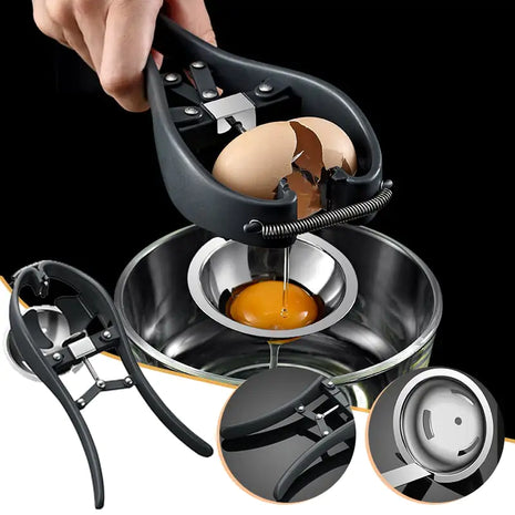 Stainless Steel Egg Tools: Opener, Scissors, Cracker