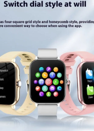 Multifunctional Smart Health Watch with heart rate monitoring