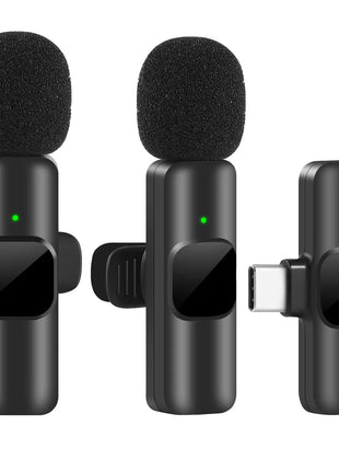 ClipWave™ Wireless Lavalier Mic , Mini Portable Microphone for iPhone &amp; Android