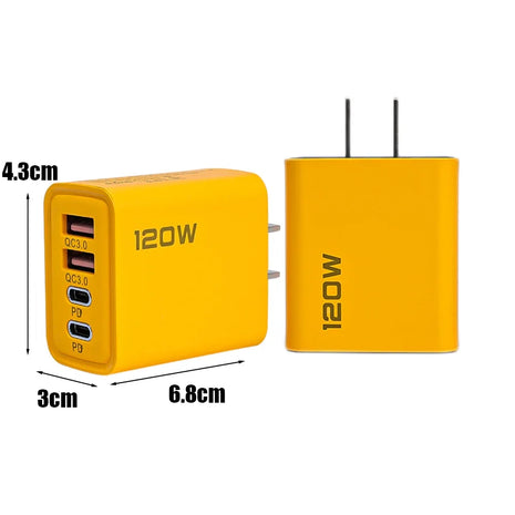 Fast Charging 4 Ports Mobile Phone Charger