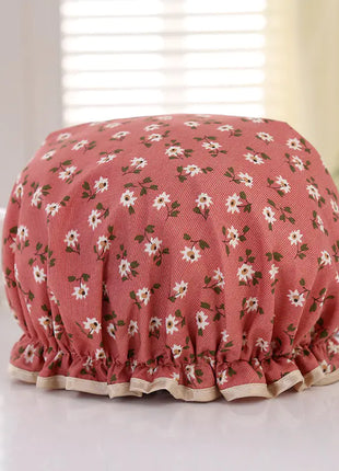 Disposable Double-layer Waterproof Shower Cap for Hair