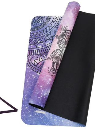 U&M Yoga Mat Non-Slip Exercise Suede Mat