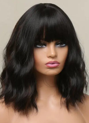 Amazon Best Seller: Six-Color 12 Inch Shoulder Length Straight Bob Wigs