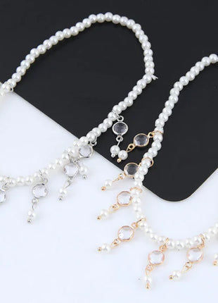 Pearl Tassel Anklet and Pearl Anklet Collection