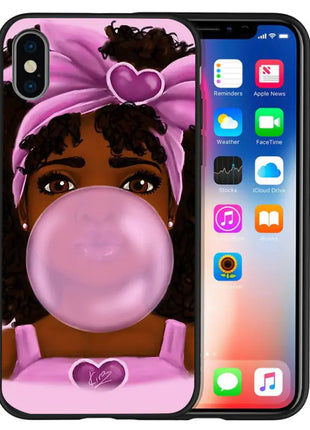 Fashion Afro Girls Melanin Queen Phone Cases