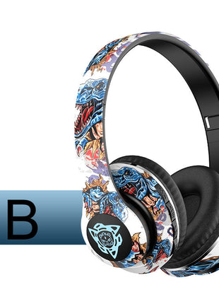 NNEDSZ Wireless Bluetooth Headphones - Stylish Over-Ear Design with Long Battery Life, Hi-Fi Sound, and Universal Compatibility (colour B)-0