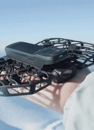 HOVER CAMERA x1 4K GPS Follow-Me Drone in white and black magnesium alloy designs