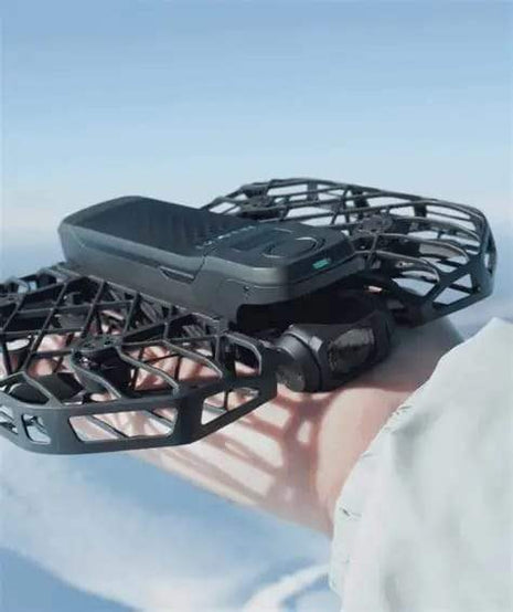 HOVER CAMERA x1 4K GPS Follow-Me Drone in white and black magnesium alloy designs