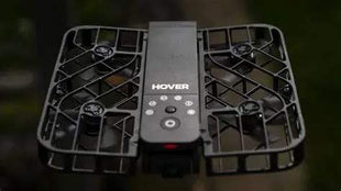 HOVER CAMERA x1 4K GPS follow-me drone in white and black magnesium alloy designs