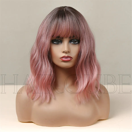 Amazon Best Seller: Six-Color 12 Inch Shoulder Length Straight Bob Wigs