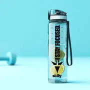 1-Piece Tritan Water Bottle - Ergonomic Sports Cup