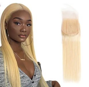 Straight Lace Closure Topper Hairpiece