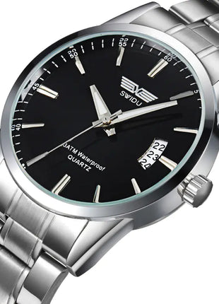 New Steel Band Watch for Men - Non-Mechanical Model