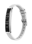 Silver Magnetic Silicone Strap