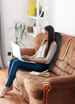 Heated Vibration Massage Seat Cushion for Car & Home