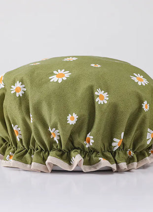 Disposable Double-layer Waterproof Shower Cap for Hair