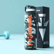 1-Piece Tritan Water Bottle - Ergonomic Sports Cup