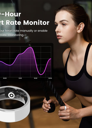 Titanium smart ring – view 7