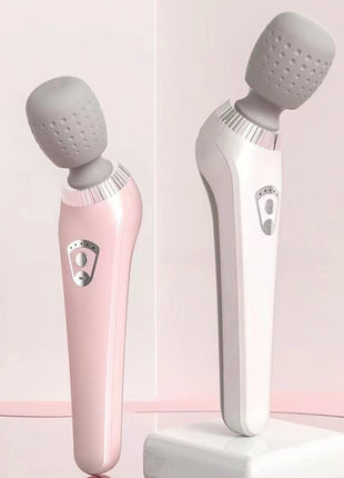 Portable electric vibration massager, rechargeable with USB-C charging
