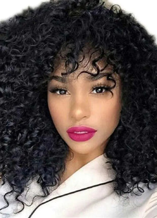 European and American Wigs for African Short Curly Hair
