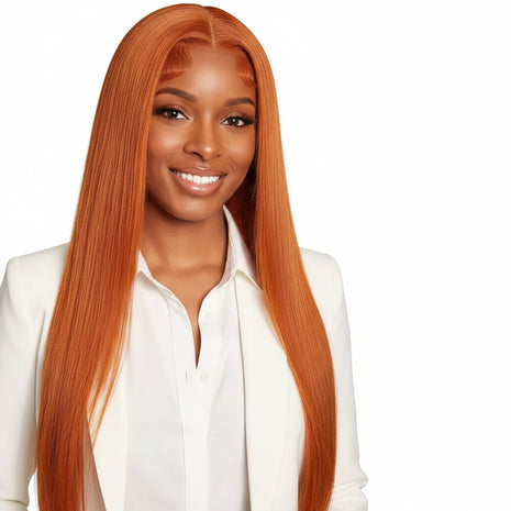 Ginger Blonde Lace Front Wig – 26"