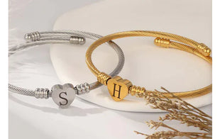 Stainless Steel Braided Bracelets for Mother's Day