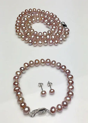 Pearl Necklace Set Gift Collection