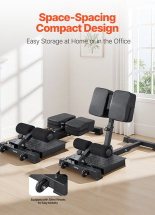 Multi‑Function Sissy Squat Machine for Leg & Core Training