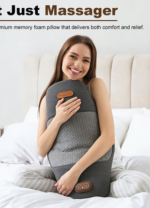 Electric Lumbar Massage Pillow – Dark Grey – view 3