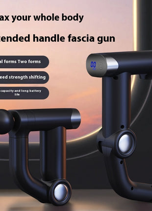 Long Handle Multi-form Massage Gun Electric Long Endurance Massager