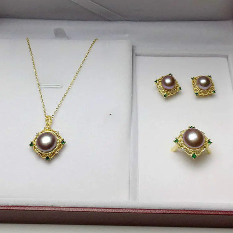 Freshwater Pearl 4-Piece Set