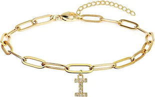 New Women's Fashion Initial Letter Bracelet