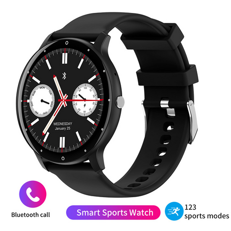 FitPro Health Smartwatch – Black
