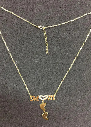 Personalized Mother's Day Stainless Steel Name Necklace