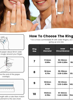 Titanium smart ring – view 2