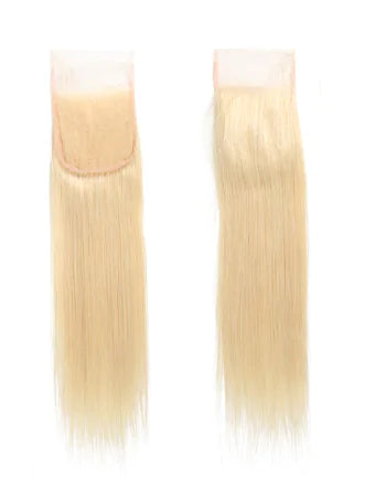 Straight Lace Closure Topper Hairpiece