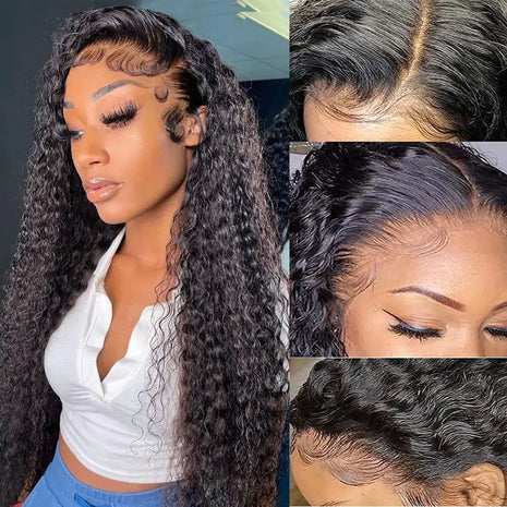 Deep Wave 13x4 HD Lace Front Human Hair Wig