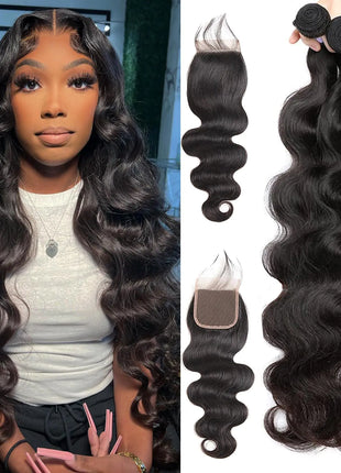 Brazilian Body Wave Bundles with Closure