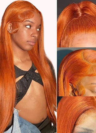 Ginger Blonde Lace Front Wig – 26"