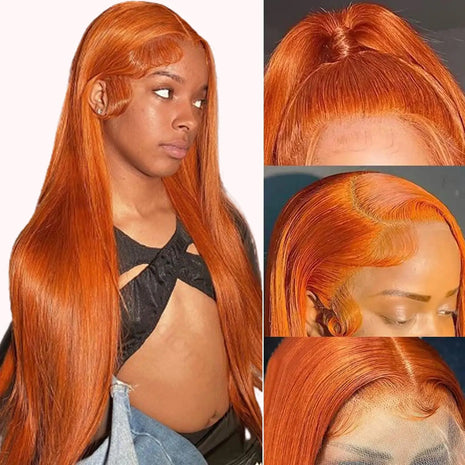 Ginger Blonde Lace Front Wig – 26"