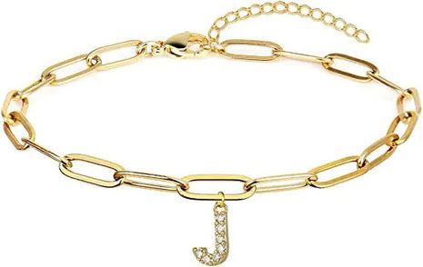 New Women's Fashion Initial Letter Bracelet