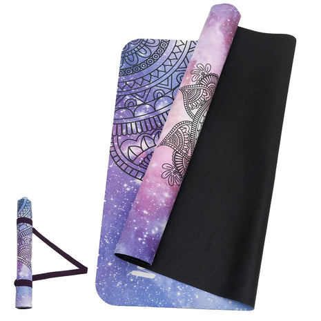 U&M Yoga Mat Non-Slip Exercise Suede Mat
