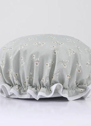 Disposable Double-layer Waterproof Shower Cap for Hair